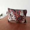 From Príncipe to the World – African pouches white black orange