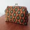 From Príncipe to the World – African purse black orange
