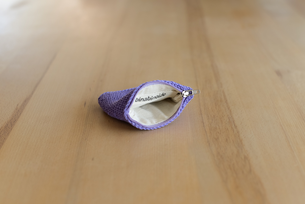 Wallet Miserável purple small