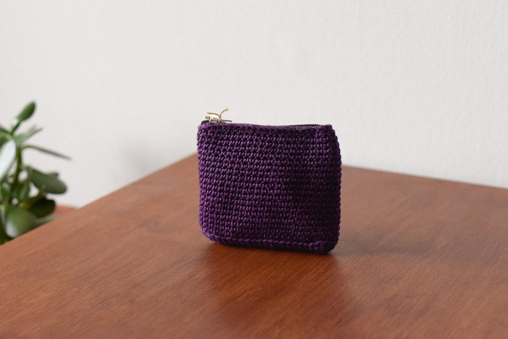 Wallet Miserável beet red small