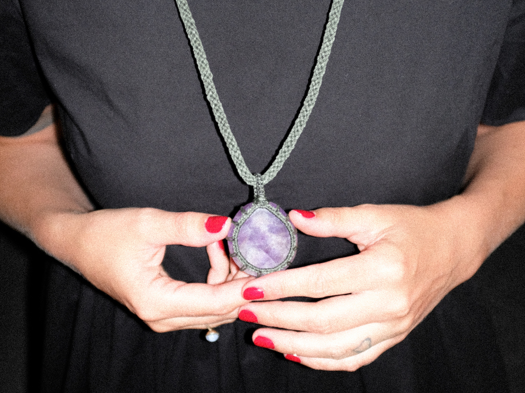 Binabinoide Crystal Necklace