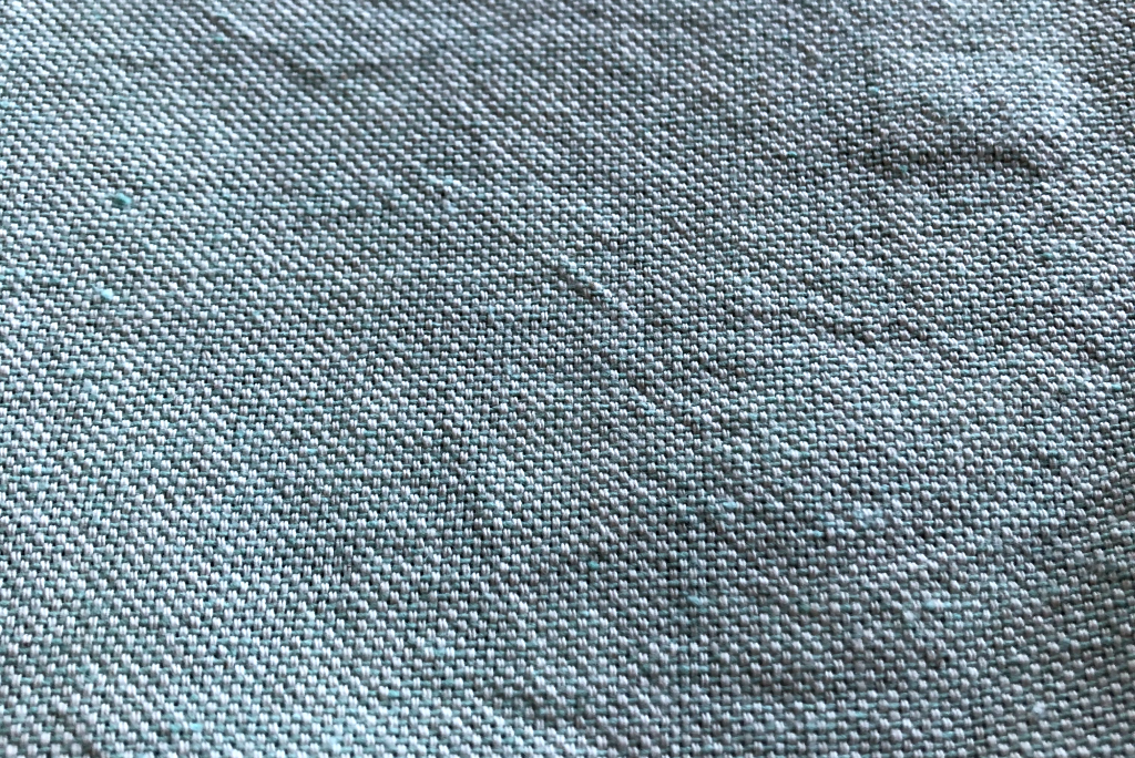 Linen pouches aquamarine forget-me-not blue M - Image 3
